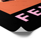 Poster L'Avenir Est Féminin (Coin)