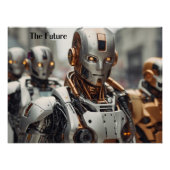 Poster L'Avenir, Les Robots En Roaming, (Devant)