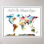 Poster L'aventure commence... (Devant)