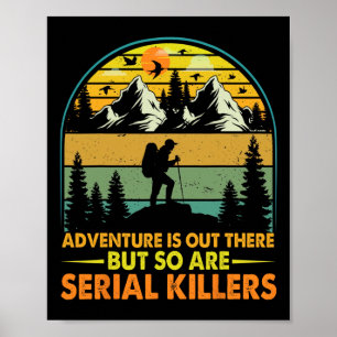 Poster L'aventure de camping est là-bas mais il y a aussi