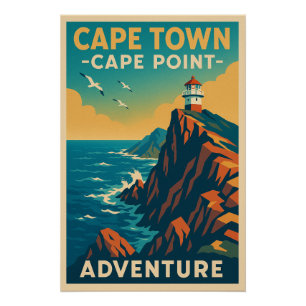 Poster L'aventure du Cap - Où la nature rencontre l'excit