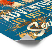 Poster L'aventure est-elle là-bas mais si (Coin)
