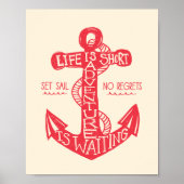 Poster L'aventure est en attente d'impression (Devant)