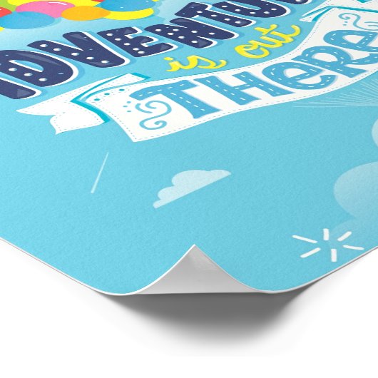 Poster L'aventure est là (Coin)