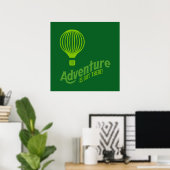Poster L'aventure est là 2 (Bureau à domicile)