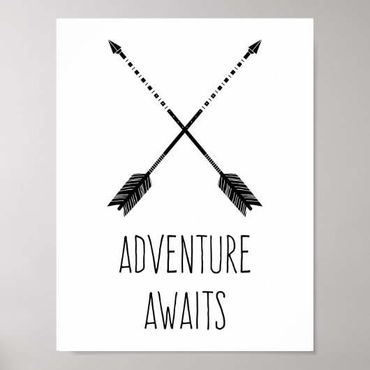 Poster L'aventure vous attend Inspirante (Devant)