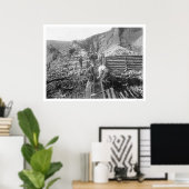 Poster Laver De L'Or En Alaska 1916 (Bureau à domicile)