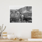 Poster Laver De L'Or En Alaska 1916 (Cuisine)