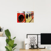 Poster laverie (Bureau à domicile)