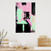 Poster laverie cubique (Cuisine)