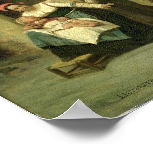 Poster L'avertissement final, 1886 (Coin)