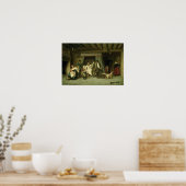 Poster L'avertissement final, 1886 (Cuisine)