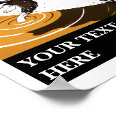 Poster Lavez vos mains Modèle Raccoon (Coin)