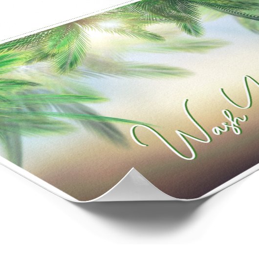 Poster - Lavez Vos Palmes (Coin)