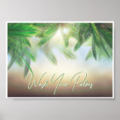 Poster - Lavez Vos Palmes (Devant)