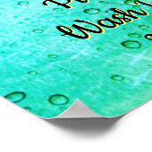 Poster Lavez-vous les mains 2020 Panneau Hygiène Salle de (Coin)