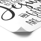 Poster Lavez-vous les mains et dites vos prières (Coin)