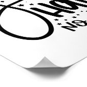 Poster Lavez-vous les mains Salle de bain Humour mur Art  (Coin)