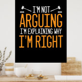 Poster L'Avocat Explique Pourquoi J'Ai Raison (Cuisine)