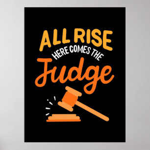 Poster L'Avocat Monte Ici Le Juge