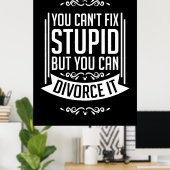 Poster L'avocat peut le Divorcer (Bureau à domicile)