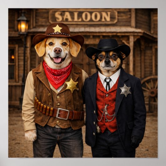 Poster "Law Dogs" (Devant)