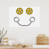Poster Law Enforcement Smile (Cuisine)