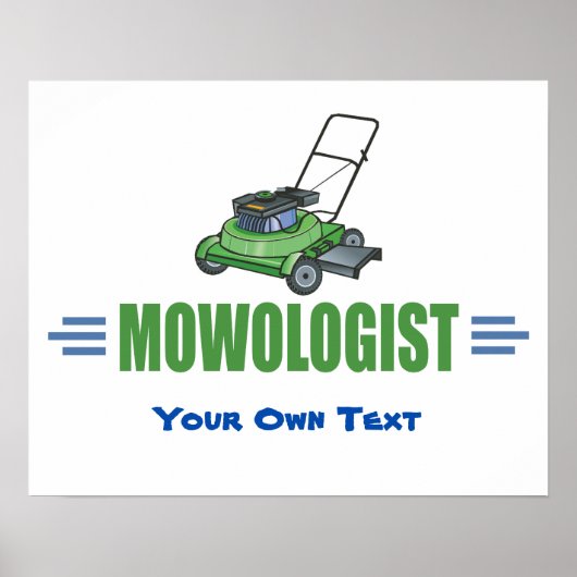 Poster Lawn Yard Mowing, Mow Lawns, Landscaping Lawn Care (Devant)