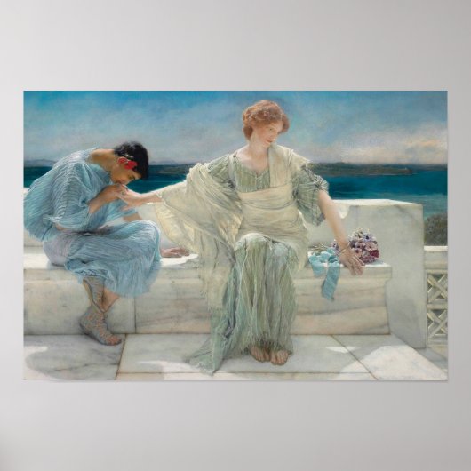 Poster Lawrence Alma-Tadema (Devant)