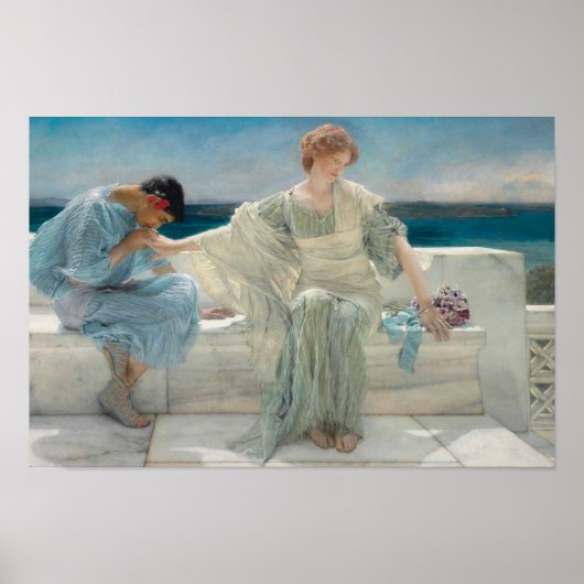 Poster Lawrence Alma-Tadema (Devant)