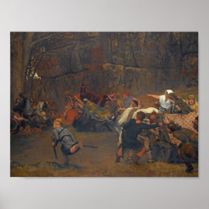 Poster Lawrence Alma-Tadema - Gunthram Bose Et Ses