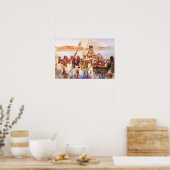 Poster Lawrence Alma Tadema La découverte de Moïse (Cuisine)