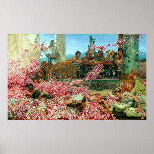 Poster Lawrence Alma-Tadema Les Roses de Heliogabalus