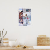 Poster Lawrence Alma-Tadema - Un accueil tranquille (Cuisine)