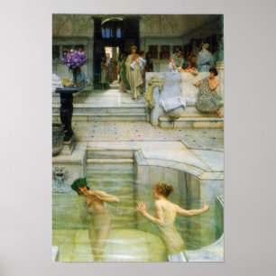 Poster Lawrence Alma-Tadema - une tradition préférée