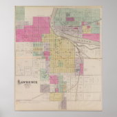 Poster Lawrence, Kansas (Devant)