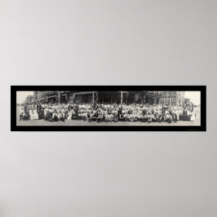 Poster Lawrence KS Massacre Photo 1913