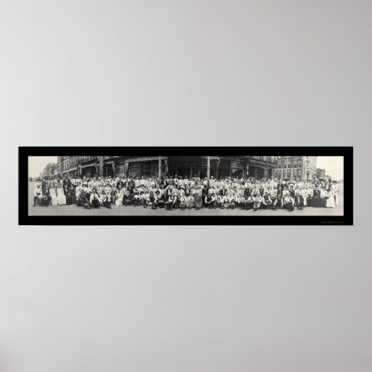 Poster Lawrence KS Massacre Photo 1913 (Devant)