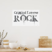 Poster Lawyers Rock (Cuisine)