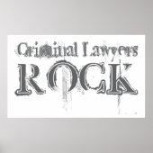 Poster Lawyers Rock (Devant)