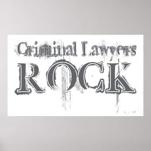 Poster Lawyers Rock (Devant)