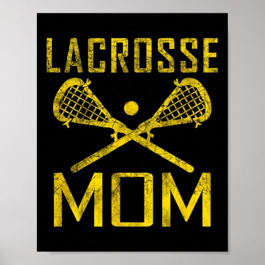 Poster Lax Maman Lacrosse Maman Joueuse Favorite Fête des (Devant)