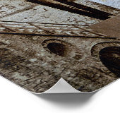 Poster Laxey Wheel dans l'île de Man (Coin)