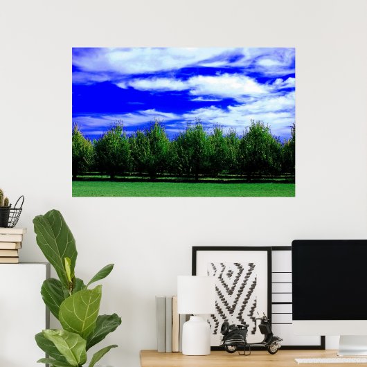 Poster Layers of Nature (Bureau à domicile)