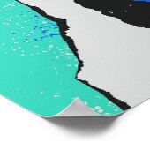 Poster Layers of Paint and Splashes (Coin)