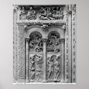 Poster Lazarus and the Rich Man, from the south portal