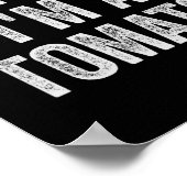 Poster Lazy Halloween Costume cadeau Faire semblant d'êtr (Coin)