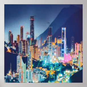 Poster ldo MONTERREY - Nouveau-Mexique