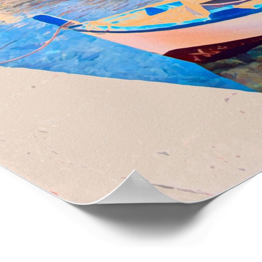 Poster ldp CEFALÙ - Sicile - plage - panorama (Coin)