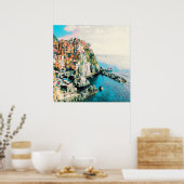 Poster ldp Cinque Terre - Manarola (Cuisine)